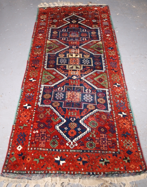 Yuruk long rug, size:235 x 94cm. click the link www.knightsantiques.co.uk to view more items.                   