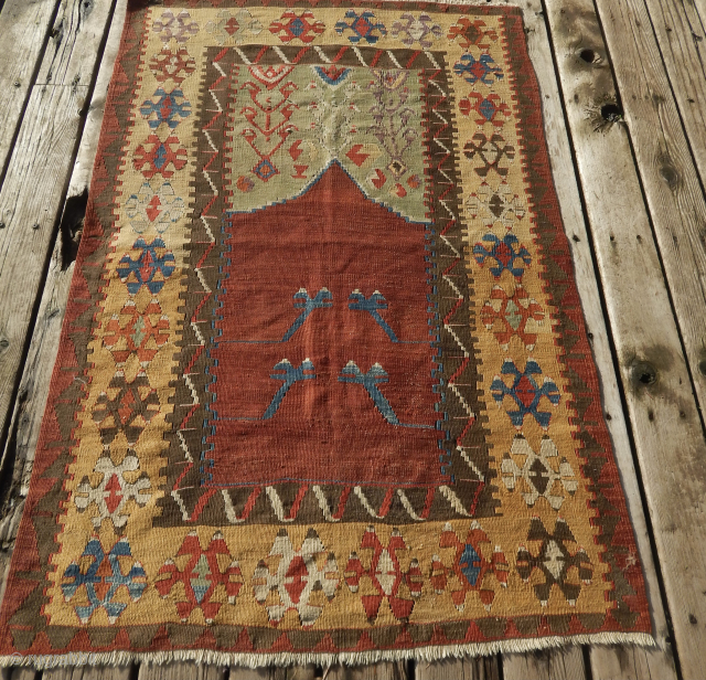 ERZURUM KILIM ?  19th cent  contect  takhbazaar@me.com 7079861216                      