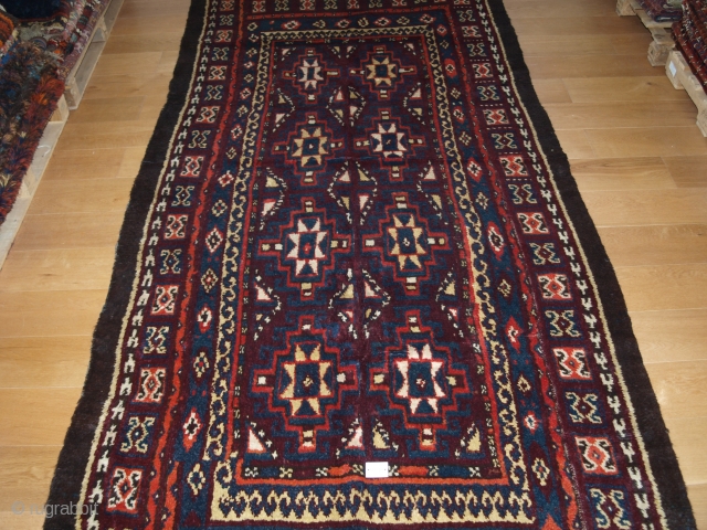 Uzbek Julkhyrs rug C1900, 353 x 154, Full pile , 3 strip                     