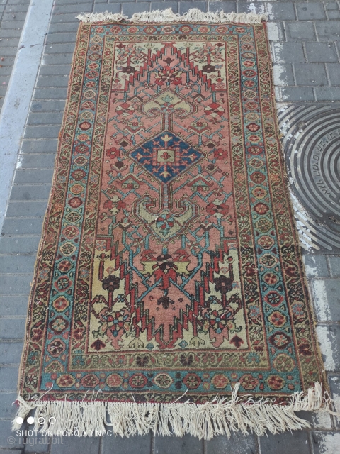 Heriz rug size:?175x93-cm                              