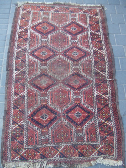 Antique Belouch Rug Size :175x100-cm  Best Offer:                         