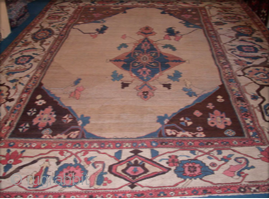 Missing Carpet:
Exhibited at 43a. Mostra Mercato Antiquari Milanesi  October 2005
An important Bakshaiesh carpet, Persia, circa 1860,cm 4,60x3,30 
please if you have any info please email.       