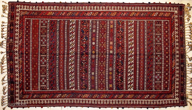 Antique Afshari kilim , fine quality 

Size:300x160cm

P.O.R                          