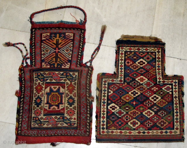 two top quality antique Shahsavn salt bag 

P.O.R                         