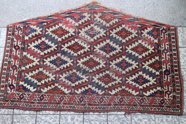 Turkmen Asmalik 123 x 77 cm , fine quality , has some age ware                   