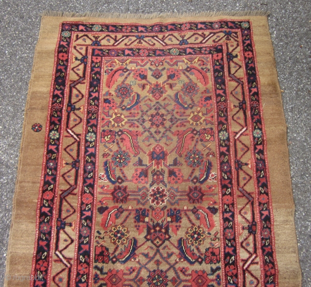 ANTIQUE SARAB HAMADAN LONG RUG
450 CM X 100 CM
SOME WEAR. REFER TO PHOTOS                    