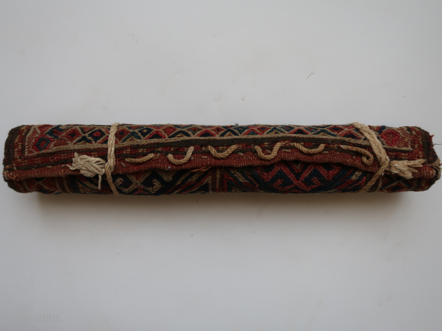 Bagface with kilim . ( fragmented.) ca; 57 cm. x  125 cm.  Luri ?                 