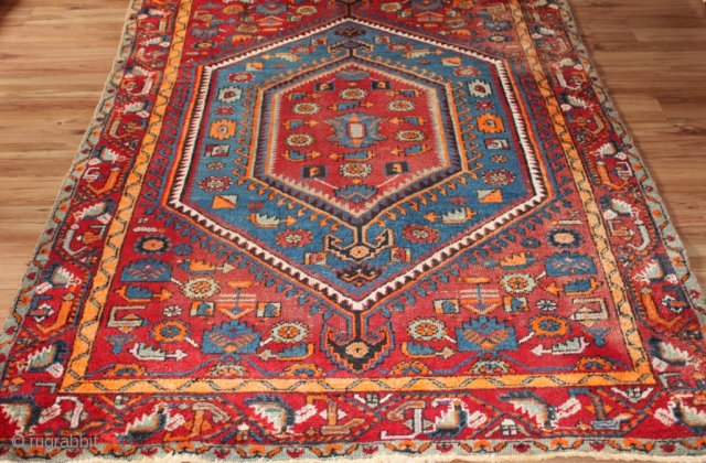 Wonderful Northwest Persian carpet natural colors  Clean hand washed . as you can see in the picture . size.2.40cm x 1.35cm           