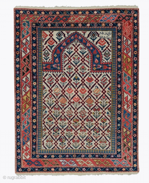 Caucasian Prayer Shirvan Rug

Circa 1880

Size : 100 x 133 cm
Please send me directly mail. 
emreaydin10@icloud.com                  