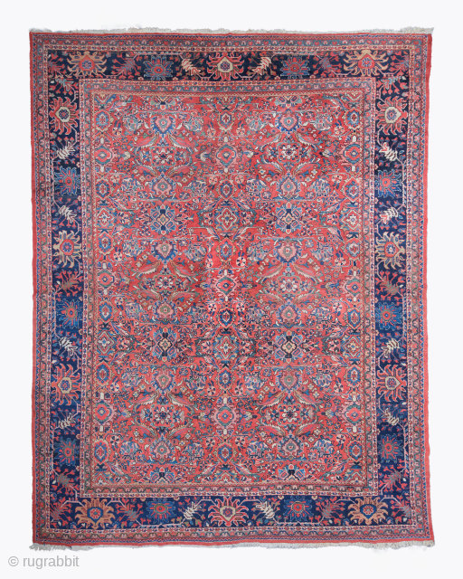 Late of 19th Century Antique Persian Mahal Carpet

Size : 320 x 415 cm
Please send me directly mail
emreaydin10@icloud.com
0090+ 544 374 10 98            