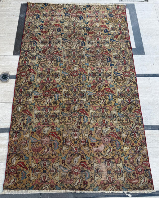 19th Century Persian Fragment, size 138x235 cm. Please send me directly mail. 
emreaydin10@icloud.com
0090+ 544 374 10 98                