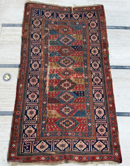 Kazak Rug Circa 1850, size 120x215 cm. Please send me directly mail.
emreaydin10@icloud.com
0090+ 544 374 10 98                 