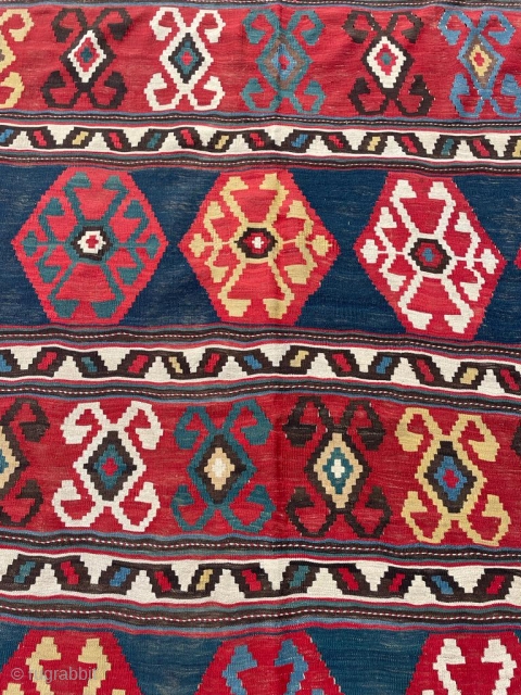 Caucasian Kelim Circa 1880 size 195x260 cm                          