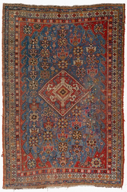 Qhasqai Rug Circa 1860 size 126x185 cm                          