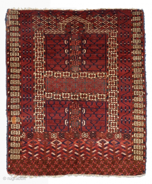 Middle Of The 19th Century Turkman Engsi Size 121x141 cm                       