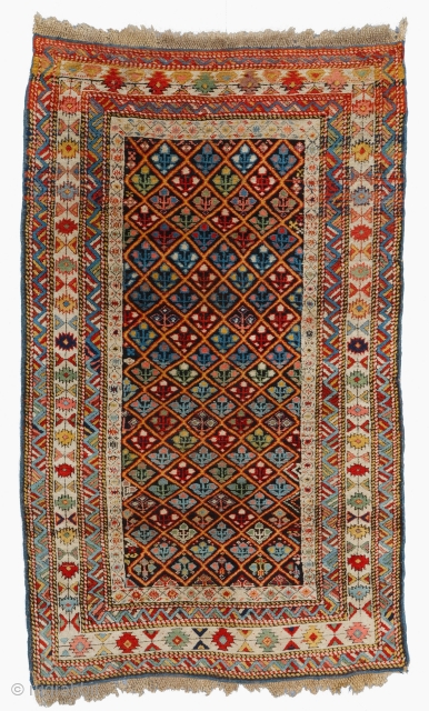 Late Of The 19th Century Caucasian Kuba Rug. in Good Condition. With High Wool. Size 98 x 160 cm. Please send me directly mail. emreaydin10@icloud.com        