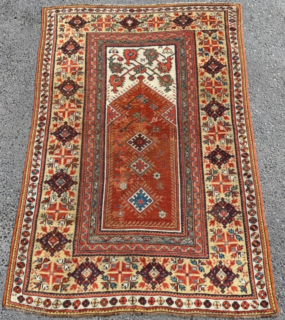 Middle Of The 19th Century Melas Rug size 116x165 cm                       