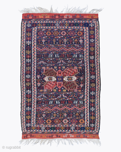 Late Of The 19th Century Persian Luri Kilim
Size : 102 x 167 cm
please send me directly mail.
emreaydin10@icloud.com                