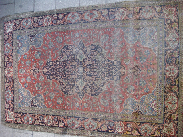 kerman or maybe isfahan
interested in udentifying the type of carpet, age, and value. 
140*200  
thanks erez                