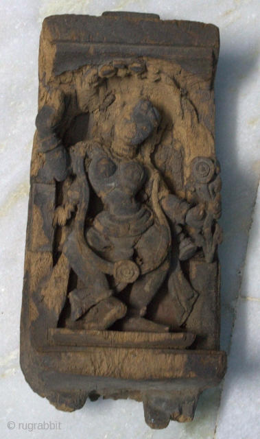 Wooden Chariot Panel from Orissa period between 150 to 200 years .                     