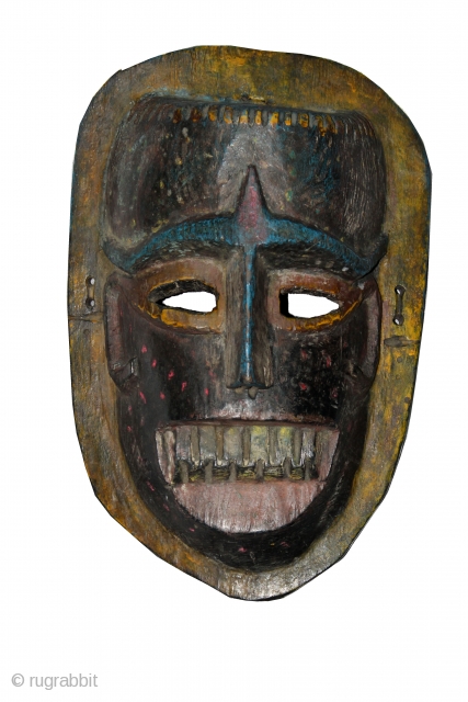  Himachal Pradesh Mask from Kullu Valley.                          