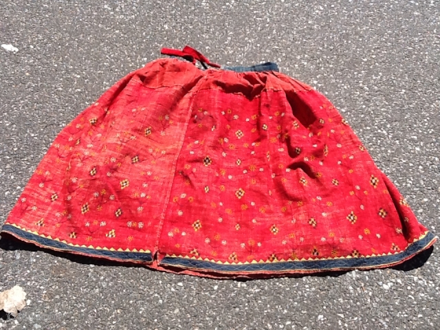 Uzbek skirt, very exceptional and just original                          