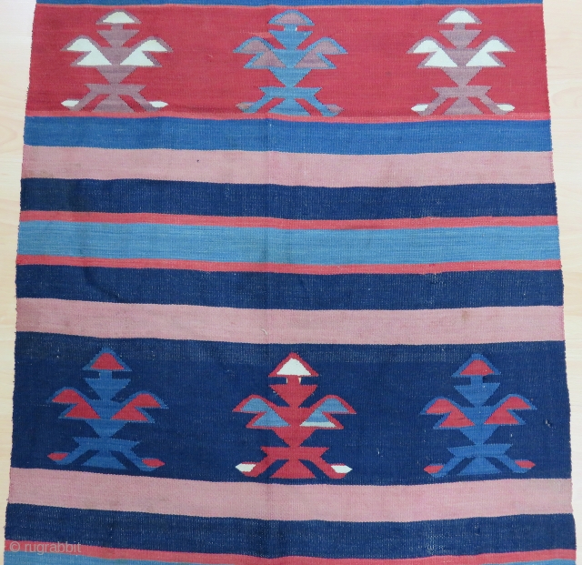 Balkan Kilim Size 80x263 cm / 2'7''x8'7''                          