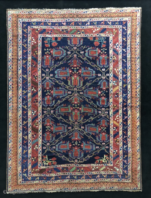 Afshar Rug Size 136x180 cm / 4'7'' x 5'9''                        