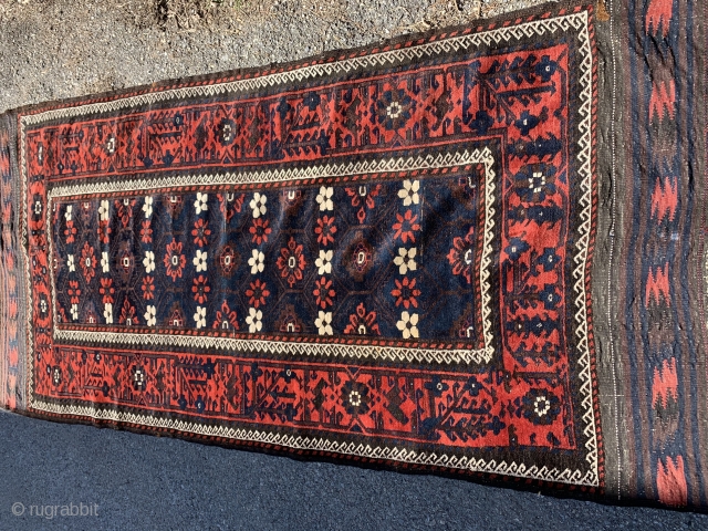 Balouch Mina khani 3.9*6.8 w/o kilim
                           