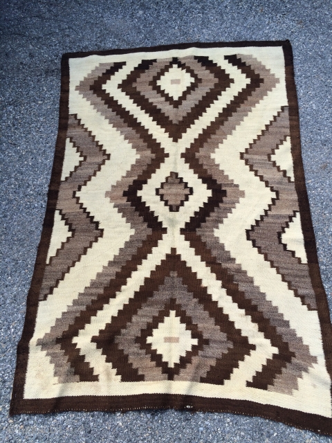 Antique American Indian Navajo 45" * 68"                          