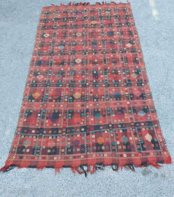 19th Century Caucasion Sofreh good condition  
Size: 165X275 cm                       