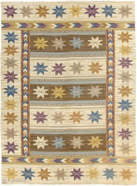 Swedish Flat Weave Rug
Sweden
Initialed: MMF (Märta Måås-Fjetterström)
11'5" x 8'8" (348 x 264 cm)
FJ Hakimian Reference #02895
                 