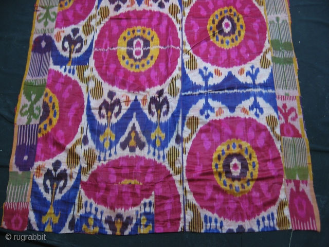 Central Asian Ikat, 194 x 122 Cm. More at: http://centralasiatextile.blogspot.com                       