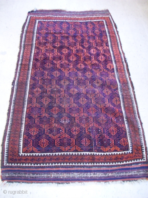 Baluch rug...5'7 by 3'2 ft.                            