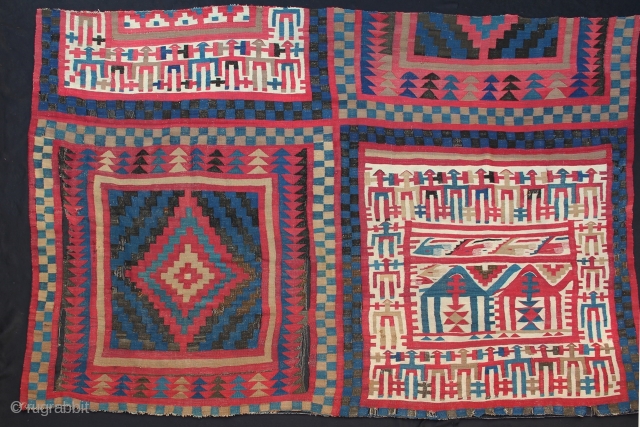 Gafsa, Tunisian kilim fragment.                             