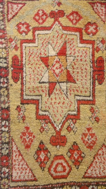 old village anatolian rug,size 155x110                            