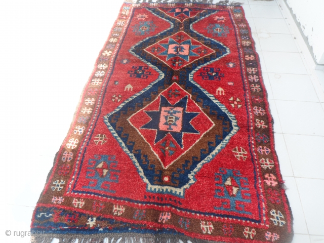 Herki Kurdish Rug. Size: 140 x 275cm. If you need any other details please ask!                  