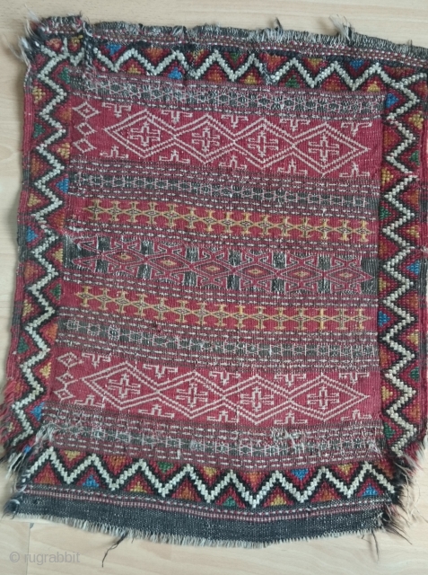 Persian Kocan Rug. Size: 60x52cm.                            