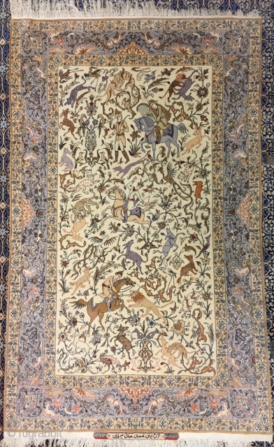 NO LONGER AVAILABLE!  SOLD !   SOLD !

Sadegh Seirafian rug approx. 1950yr.

Size: 240x146cm

Inquiries are welcome                