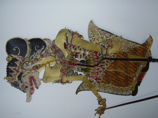 Wayang Kulit Javanese Shadow Puppet : Devi Durga
.
.
A character associated with the Mahabharata. Wife of Batara Guru at first. 
Her name was Dewi Uma or Dewi Umayi, when she had a beautiful  ...