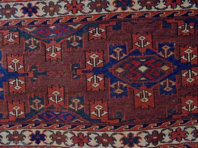 1870/80 Very Fine Turkmen Torba
Size: 91x36cm
Natural colors                          