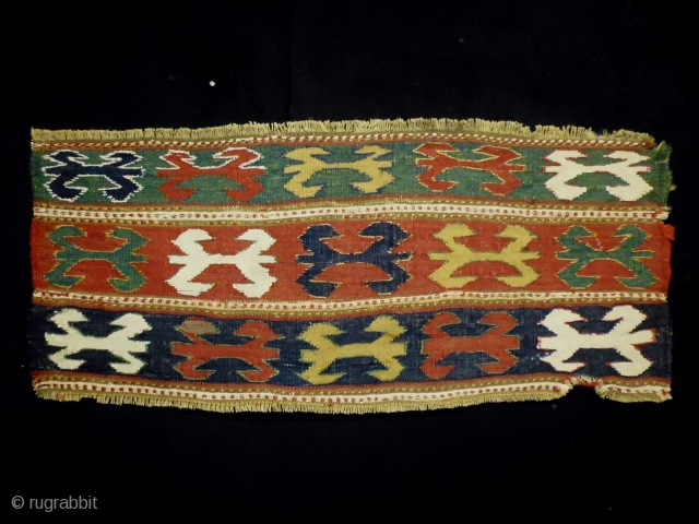 Kelim Mafrash
Size: 103x45cm (3.4x1.5ft)
Natural colors, made in circa 1910                        