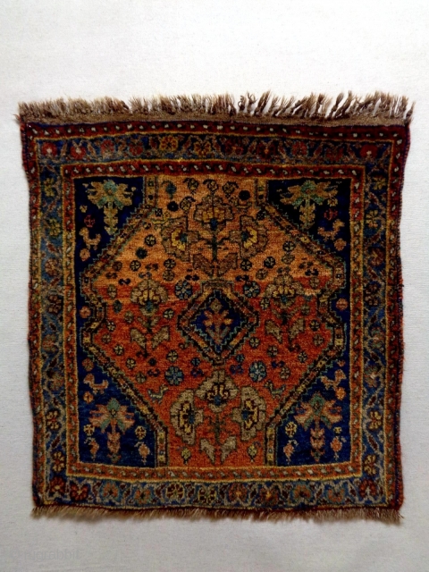 Qasqhay Bagface
Size: 60x63cm (2.0x2.1ft)
Natural colors, made in circa 1910/20                        