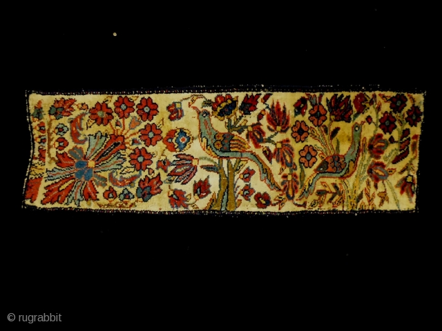 19th Century Fagirah
Size: 93x30cm (3.1x1.0ft)
Natural colors, the headends are original                       