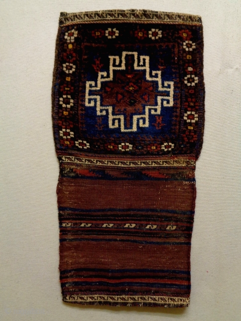 19th Century Baluch Bag Complete
Size: 36x68cm
Natural colors
                          