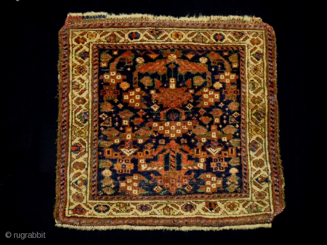 Kurd Bagface
Size: 54x50cm (1.8x1.7ft)
Natural colors, made in circa 1910/20                        