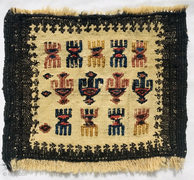  Baluch bagface embroidered,1880 circa size 30x25cm                          