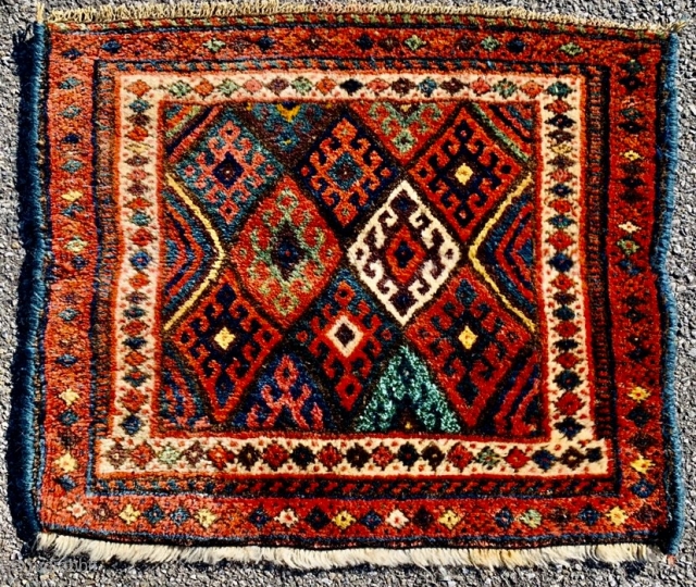 kurdish Jaf bagface 1890,all good colors and in very good condition 100% in wool,size60x50cm                   