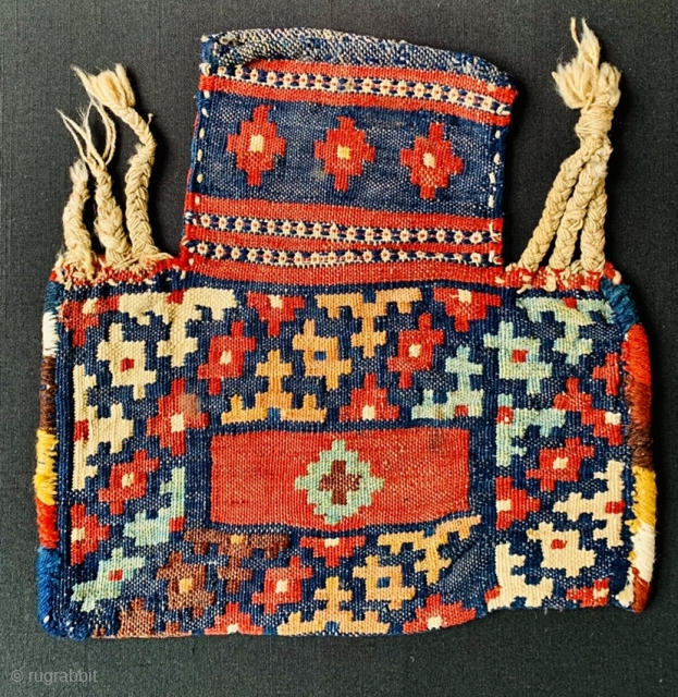 	Luri Bakhtiyari saltbag,circa 1880 all good natural colors and perfect condition size•••40x43                     