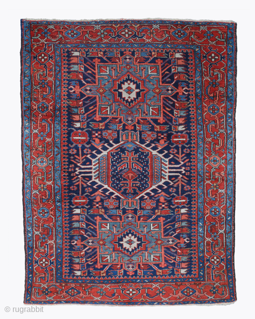 Persian Karadja Rug circa 1910 size 145x195 cm 

                        